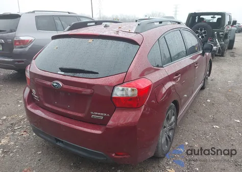 2013 Subaru Impreza 2.0I Sport Premium from USA, damaged, VIN JF1GPAL60DH857299